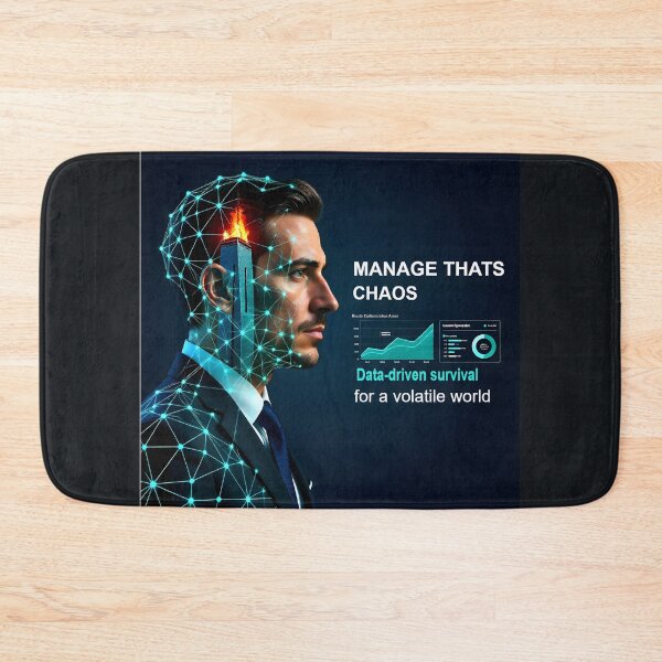 Item preview, "Manage the Chaos — Data‑Driven Survival for a Volatile World" designed and sold by Creative-RE.