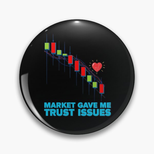 Item preview, Market Gave Me Trust Issues Trader Shirt designed and sold by KapiPrint.