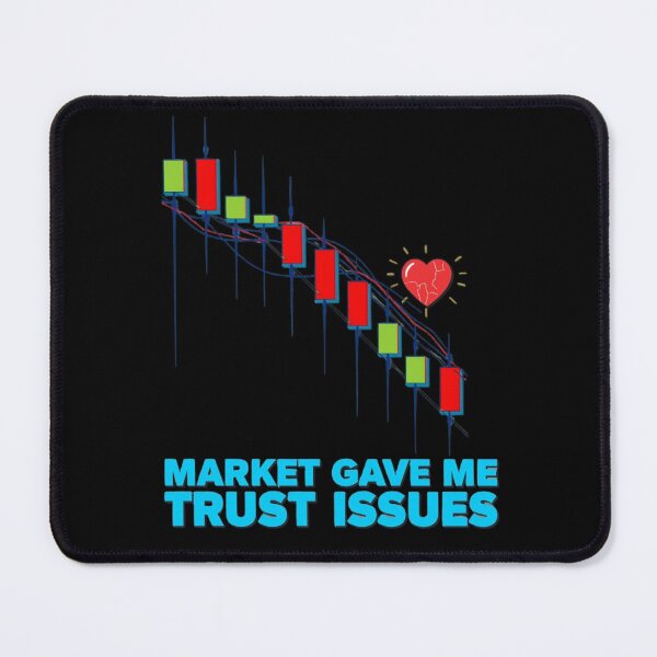 Item preview, Market Gave Me Trust Issues Trader Shirt designed and sold by KapiPrint.