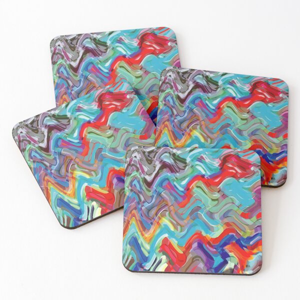 Item preview, Multicolor Abstract Art designed and sold by Ayesha Saleem.