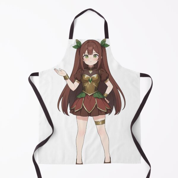 Item preview, Fairy Huntress Girl in Brown Tones – Anime Fantasy Girl designed and sold by Infinite Art.