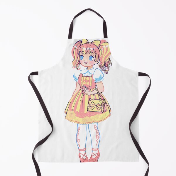 Item preview, Anime Girl Doll Style – Kawaii Doll Aesthetic Illustration designed and sold by Infinite Art.