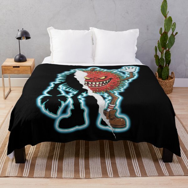 Item preview, The Forbidden Rambutan - Vintage Monster Cartoon Style designed and sold by MBBialyPiksel.
