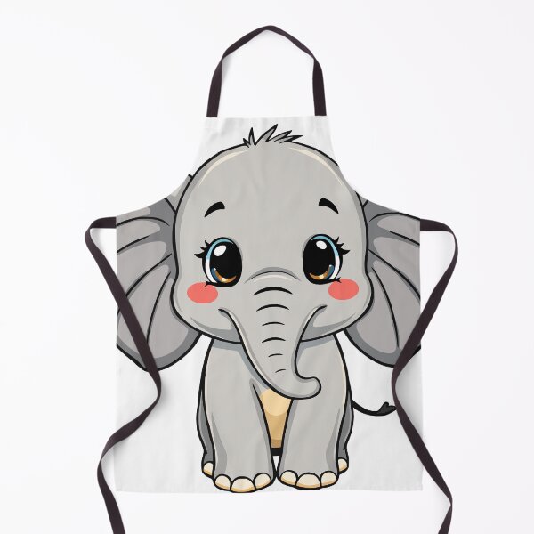 Item preview, Kawaii Elephant – Adorable Jumbo Animal designed and sold by Infinite Art.