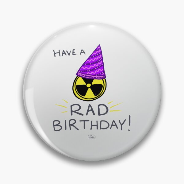 Item preview, Have a RAD birthday! - punny greetings designed and sold by Pxycrafts.
