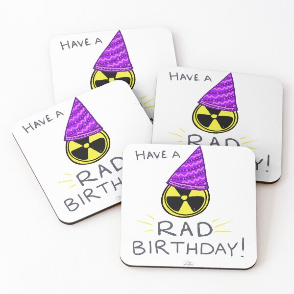 Item preview, Have a RAD birthday! - punny greetings designed and sold by Pxycrafts.