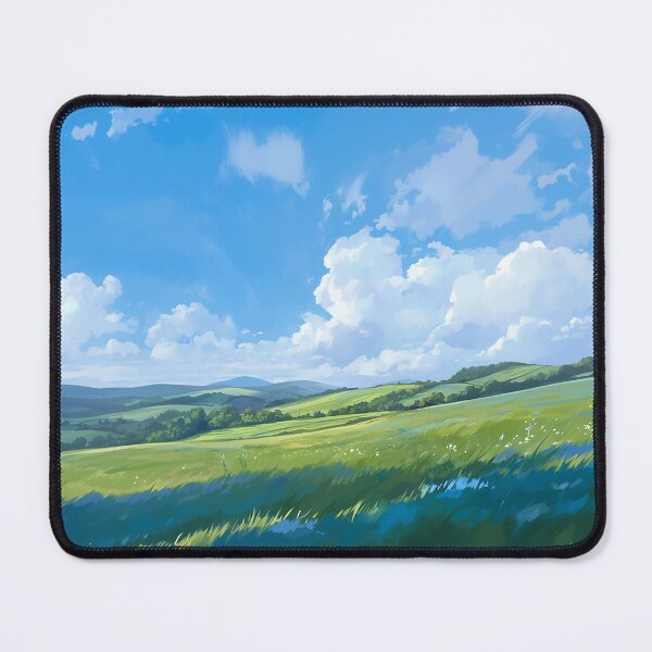 Item preview, Lush Green Hills Under Clear Sky designed and sold by Christian Weiss.