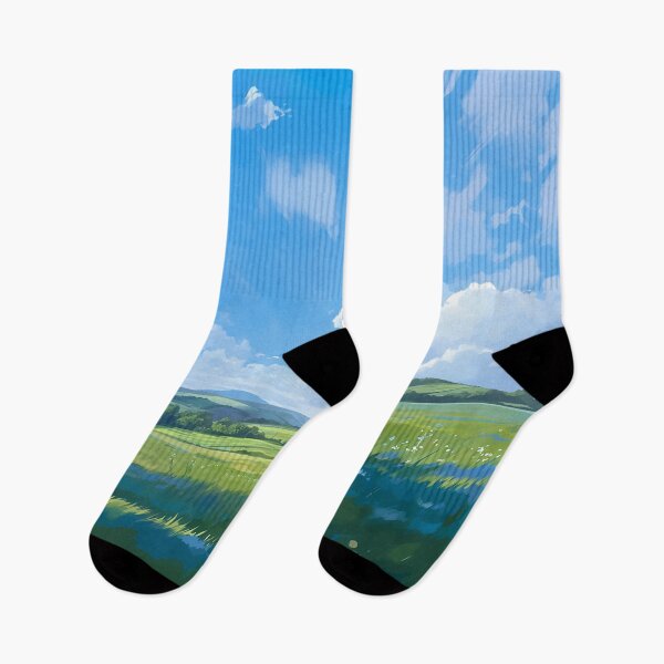 Item preview, Lush Green Hills Under Clear Sky designed and sold by Christian Weiss.