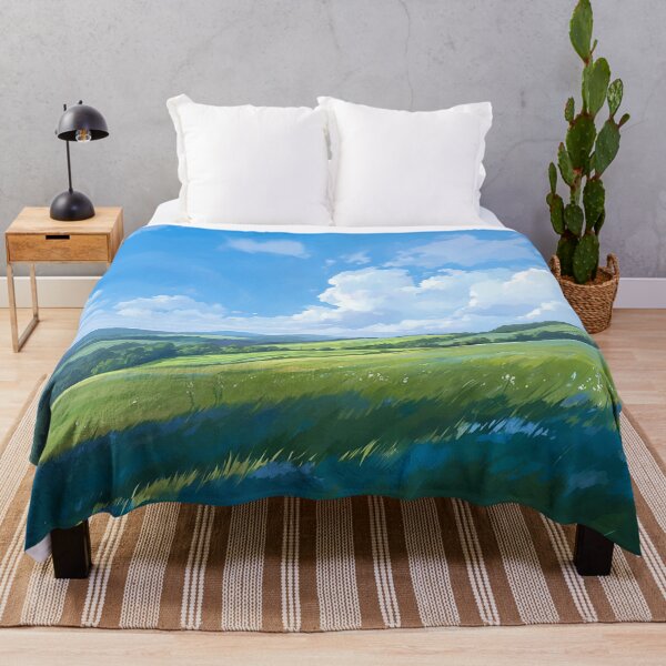 Item preview, Lush Green Hills Under Clear Sky designed and sold by Christian Weiss.