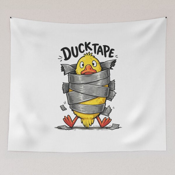 Item preview, Duck Tape Funny Duck designed and sold by Aminesnip.