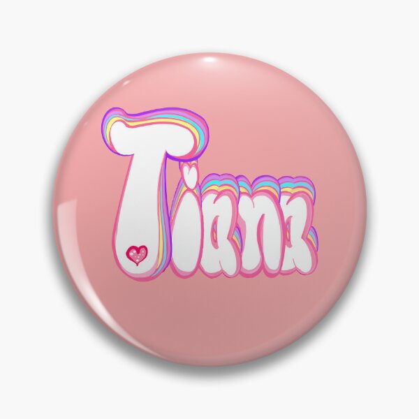 Item preview, Tiana Popular Girls and womens Personalized Custom name pink and pastels designed and sold by Artonmytee.