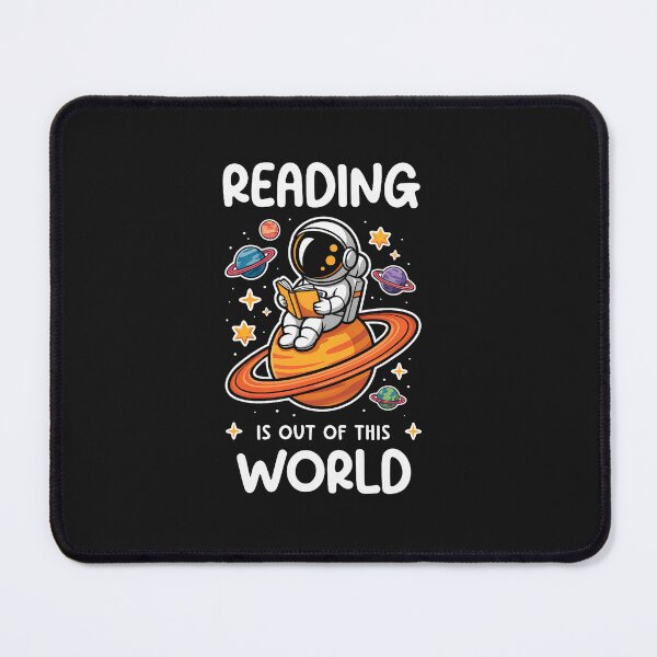 Item preview, Reading is Out of This World Astronaut Space Book Lover designed and sold by FrankIsabel.