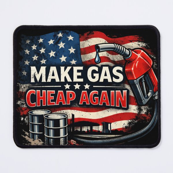 Item preview, Make Gas Cheap Again – Funny Trump Gas Price Humor Retro Parody Design designed and sold by flowerpower999.