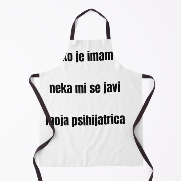 Item preview, Nek mi se javi psihijatrica humor designed and sold by Dmitrij63.