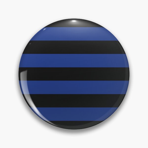 Item preview, Striped Black And Royal Blue Pattern designed and sold by pattern-archive.