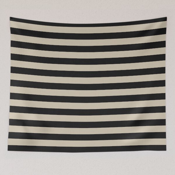 Item preview, Striped Black And Sand Pattern designed and sold by pattern-archive.