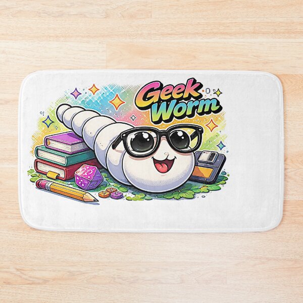 Item preview, worm geek 80th designed and sold by NubesDesignCH.