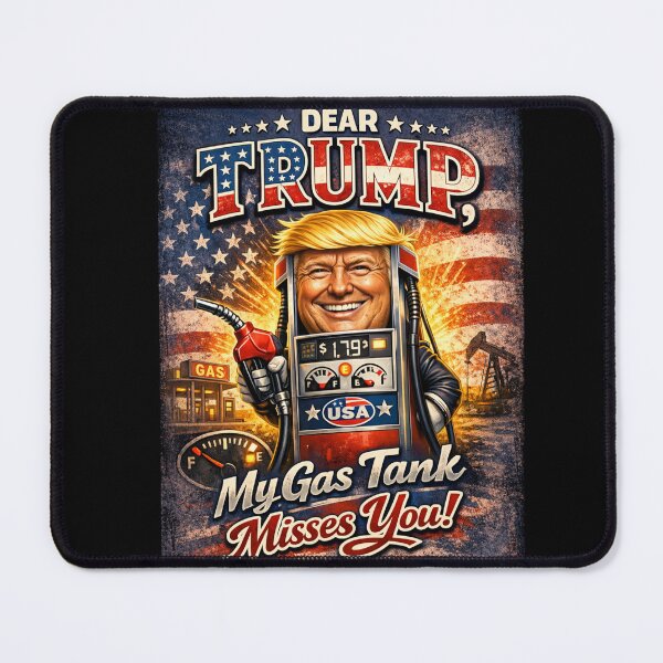 Item preview, Funny Trump Gas Price Humor Retro Parody Design designed and sold by flowerpower999.