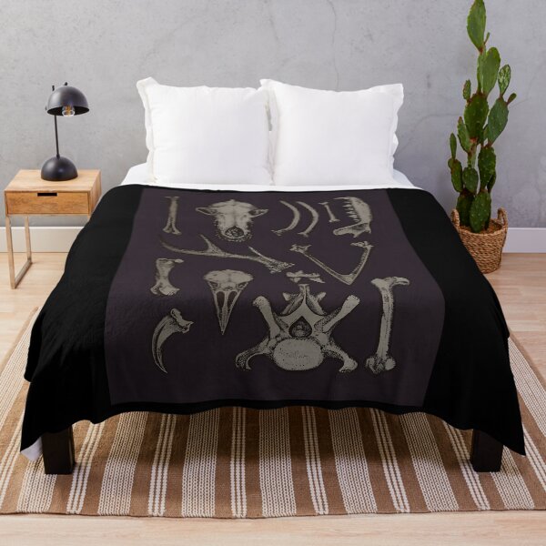 Item preview, Purple Animal Skulls Bone Pattern designed and sold by hwmllphwt65.