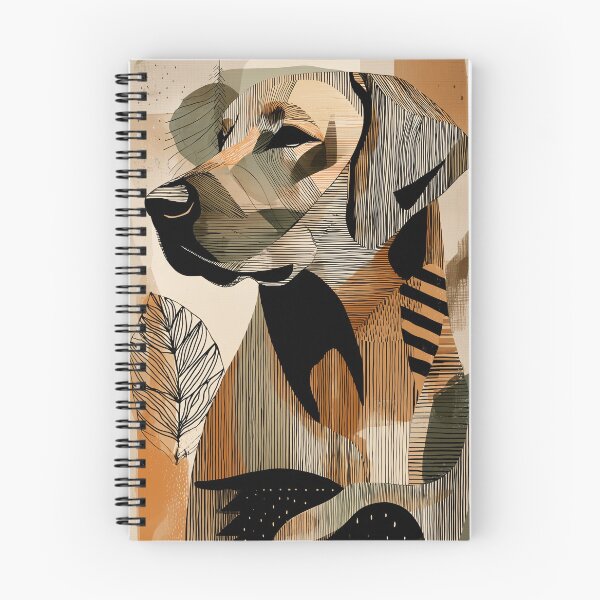 Item preview, Geometric Labrador retriever and Leaf Pattern designed and sold by lautir.