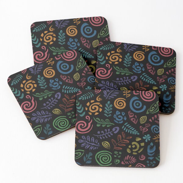 Item preview, New Zealand Māori Paua Pattern Koru Design 854 designed and sold by GrinGalore.