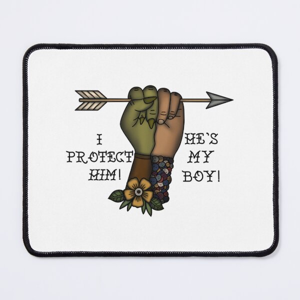 Item preview, Nott The Brave "He's My Boy" Quote designed and sold by LunarAshesArt.
