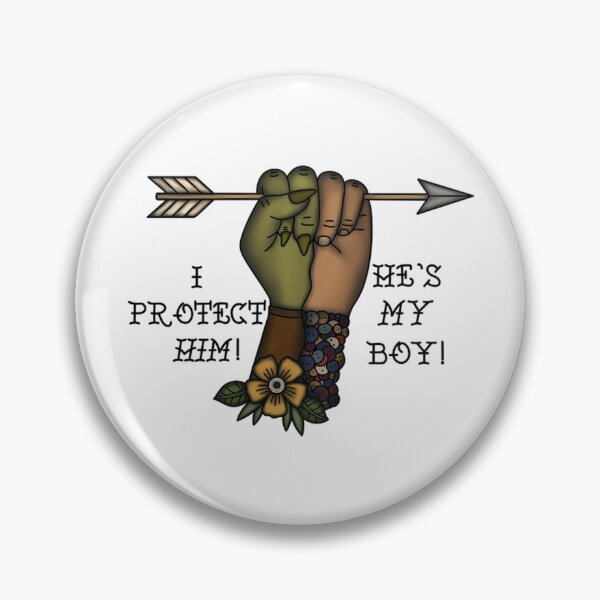 Item preview, Nott The Brave "He's My Boy" Quote designed and sold by LunarAshesArt.