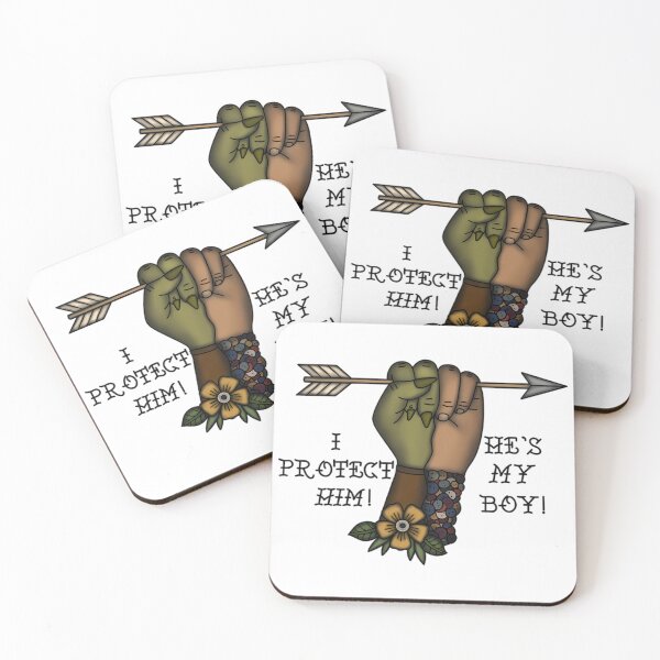 Item preview, Nott The Brave "He's My Boy" Quote designed and sold by LunarAshesArt.