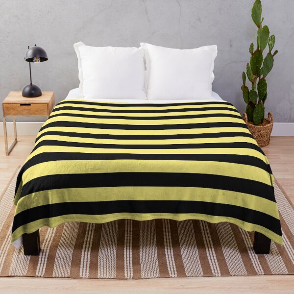 Item preview, Striped Black And Yellow Pattern designed and sold by pattern-archive.