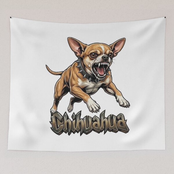 Item preview, Stubborn Chihuahua: Small, Aggressive, and Fun-Like Dog designed and sold by CHRIST5000.