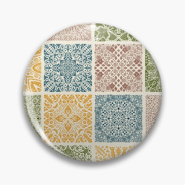 Item preview, Boho Tile Pattern designed and sold by CurioEphemeres.
