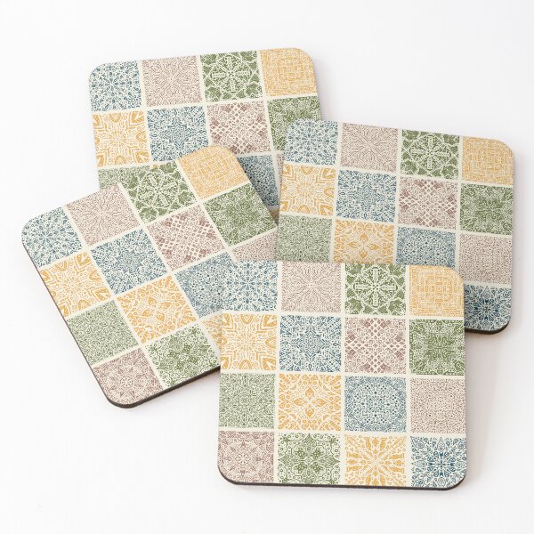 Item preview, Boho Tile Pattern designed and sold by CurioEphemeres.