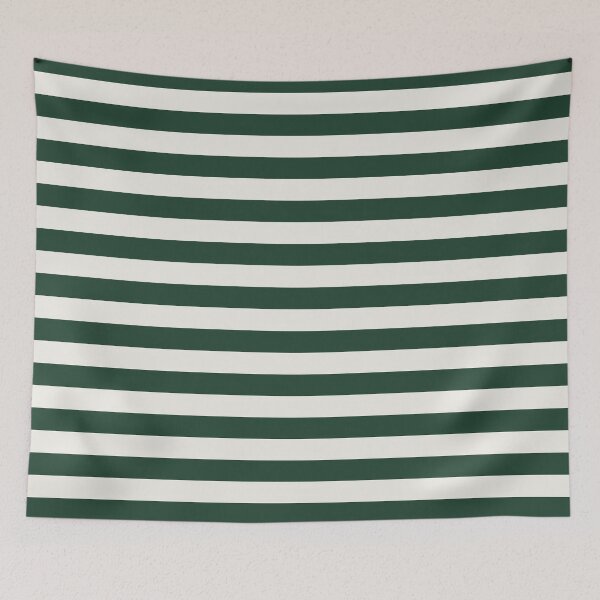 Item preview, Striped Green And Cream Pattern designed and sold by pattern-archive.