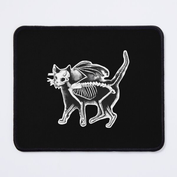 Item preview, Cute Devil Skeleton Cat Spooky designed and sold by hwmllphwt65.