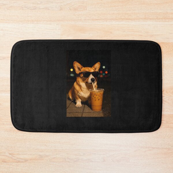 Item preview, Urban Milk Coffee Nightlife Corgi Dog Dad Mom Boy Girl Funny  designed and sold by FrankIsabel.