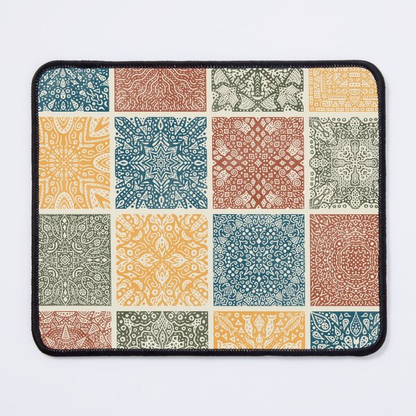Item preview, Boho Variation Tile Pattern designed and sold by CurioEphemeres.