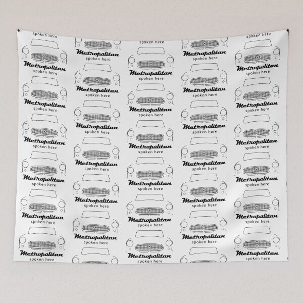 Item preview, Nash Metropolitan 1950s classic car "spoken here" (black) designed and sold by soitwouldseem.