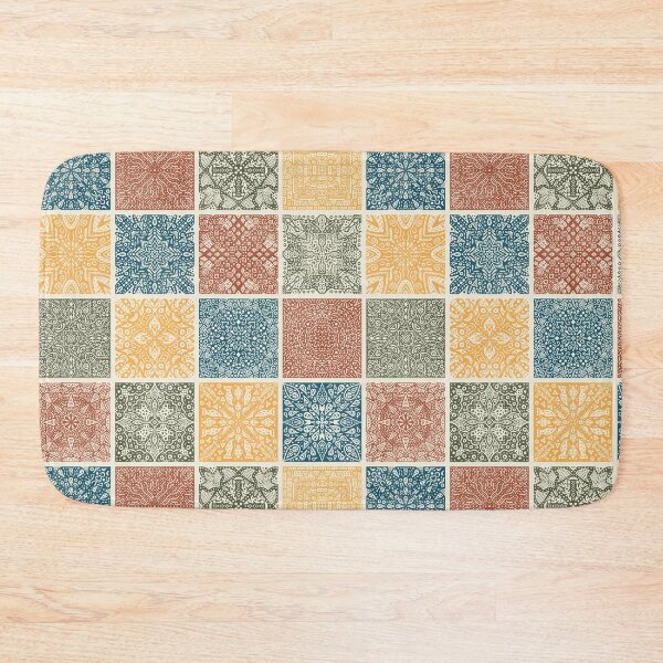 Item preview, Boho Variation Tile Pattern designed and sold by CurioEphemeres.