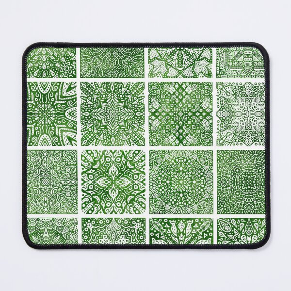 Item preview, Green Mosaic Tile designed and sold by CurioEphemeres.