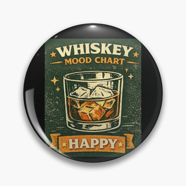 Artikelvorschau, Whiskey-Stimmungsdiagramm – Lustiges Vintage-Design für Whiskey-Liebhaber entworfen und verkauft von Mosogoloso.