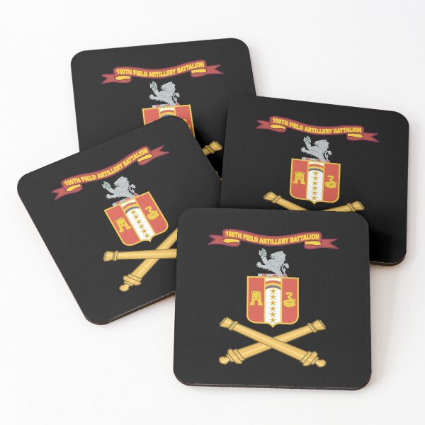 Item preview, Army - 150th Field Artillery Battalion w Ribbon - Br X 300 designed and sold by Military Insignia Products.