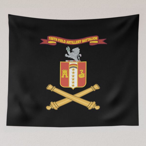 Item preview, Army - 150th Field Artillery Battalion w Ribbon - Br X 300 designed and sold by Military Insignia Products.