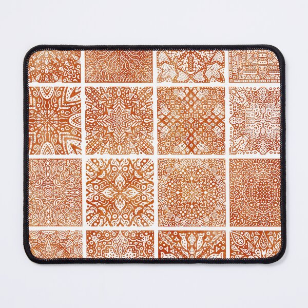 Item preview, Orange Mosaic Tile designed and sold by CurioEphemeres.
