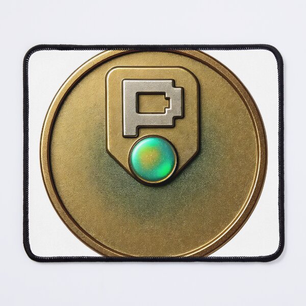 Item preview, Golden Bitcoin key with glowing green gem digital currency crypto coin security blockchain technology designed and sold by Creative88Art.