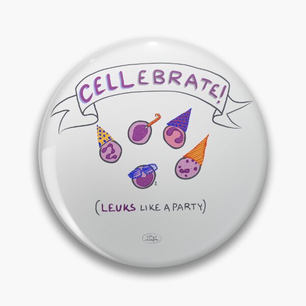 Item preview, Cell-ebrate! (Leuks like a party) - punny birthday greetings designed and sold by Pxycrafts.