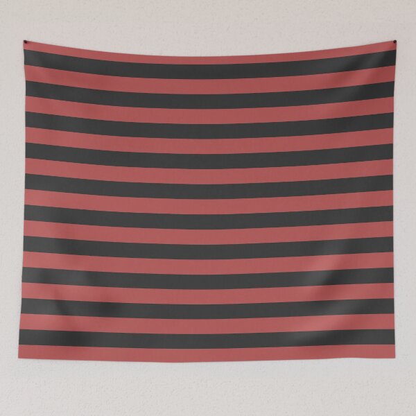 Item preview, Striped Red And Charcoal Pattern designed and sold by pattern-archive.
