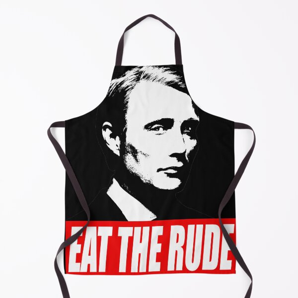 Item preview, Eat The Rude - Hannibal Dark Background designed and sold by KimMcdonald35.