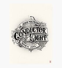 Conductor of Light Photographic Print