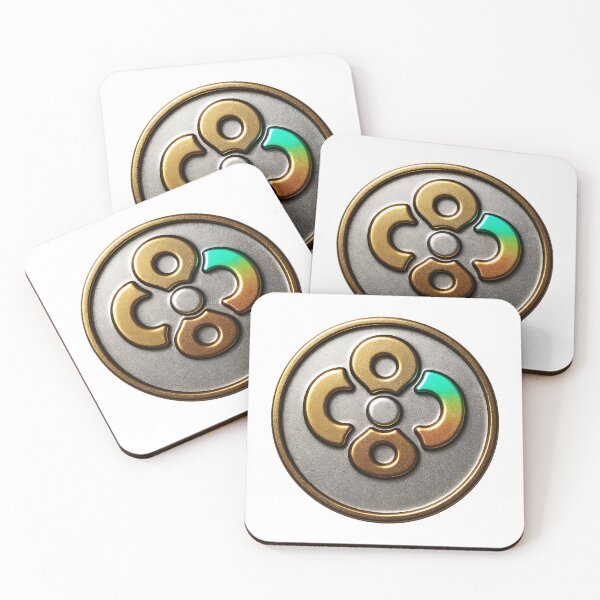 Artikelvorschau, Goldenes Unendlichkeitssymbol, Zahnräder, Krypto-Blockchain-Logo-Design, metallische Textur, 3D-Rendering entworfen und verkauft von Creative88Art.