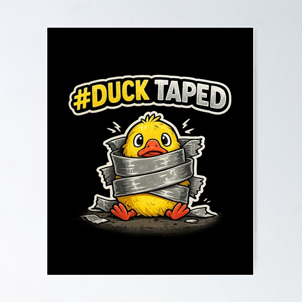 Item preview, Duck Taped designed and sold by Aminesnip.